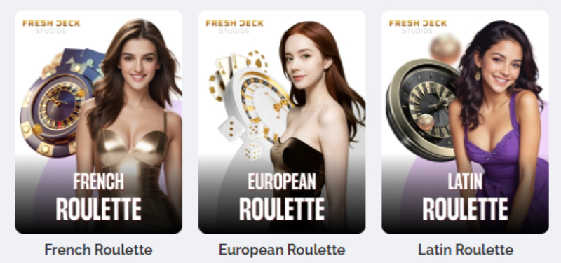 Sảnh Roulette tại Live Casino Max88