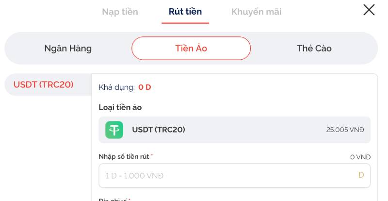 chon cong rut la tien ao